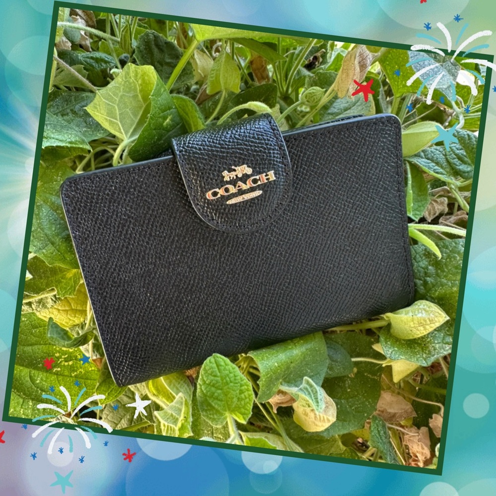 Coach Medium Corner Zip Wallet